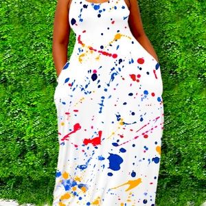 Multi dot dress